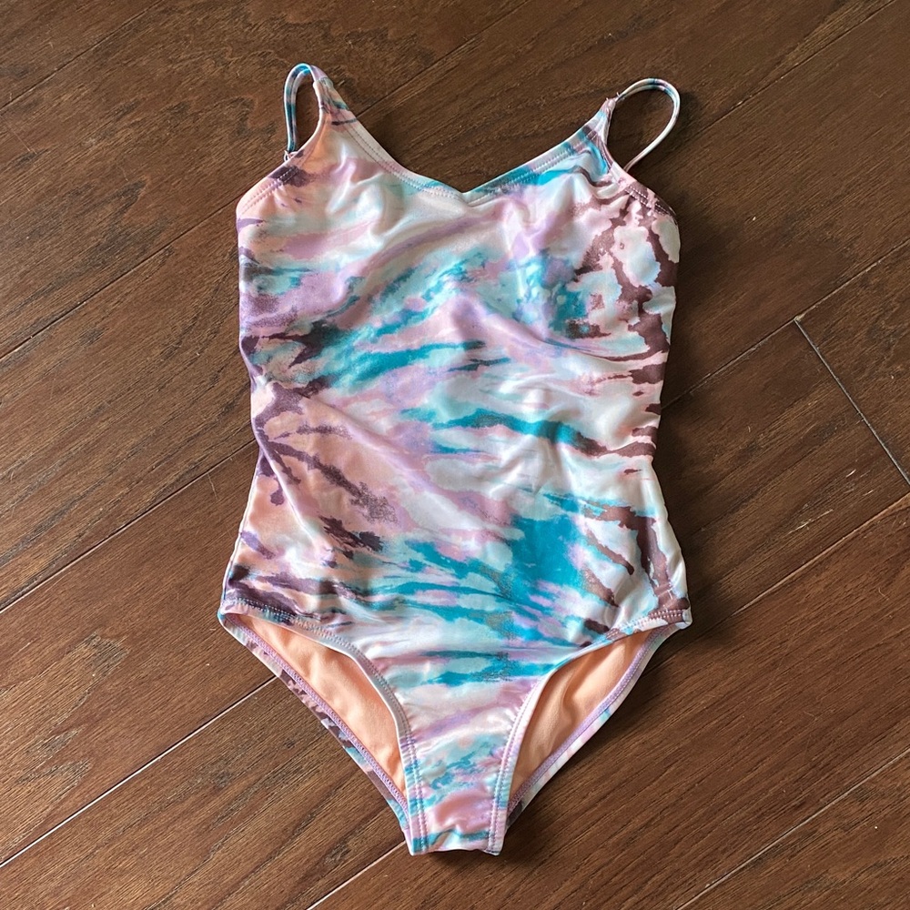Girls Artsy Swimsuit